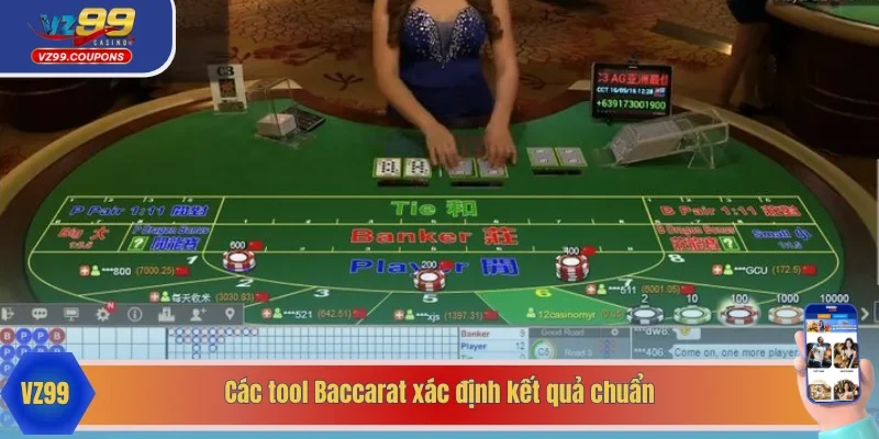 Cập nhật các phần mềm dự đoán ván bài Baccarat