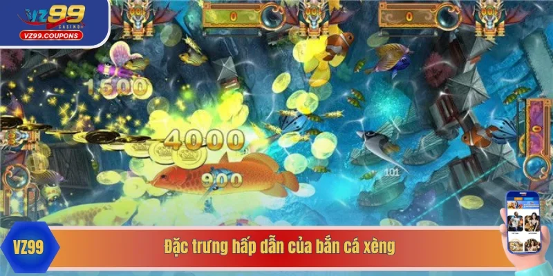 Ưu điểm độc đáo của trò chơi săn cá xèng