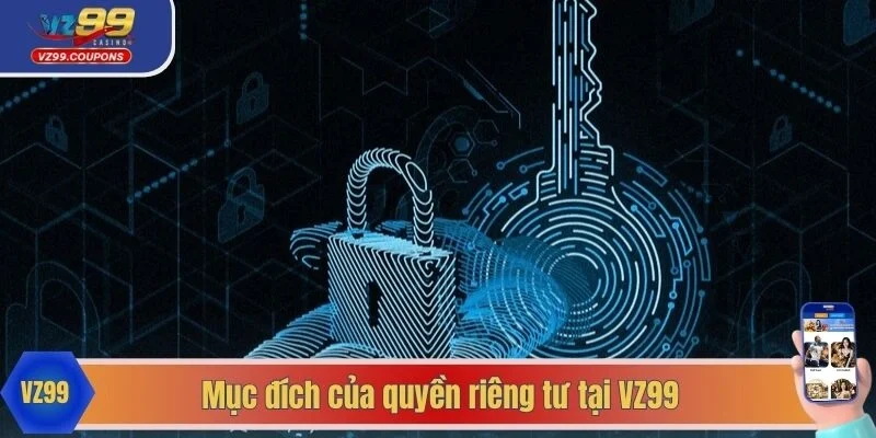 Mục đích của quyền riêng tư tại VZ99