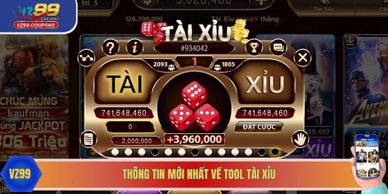 Thông tin mới nhất về công cụ tool tài xỉu