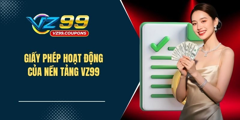 Thông tin về giấy phép hoạt động của nền tảng